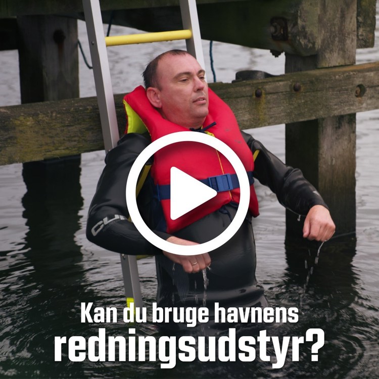 Kan du bruge havnens redningsudstyr?